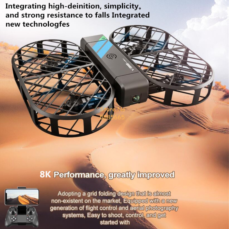Drone Camera Hd - 8K HD-Kamera 360° ° Schutz Optischer