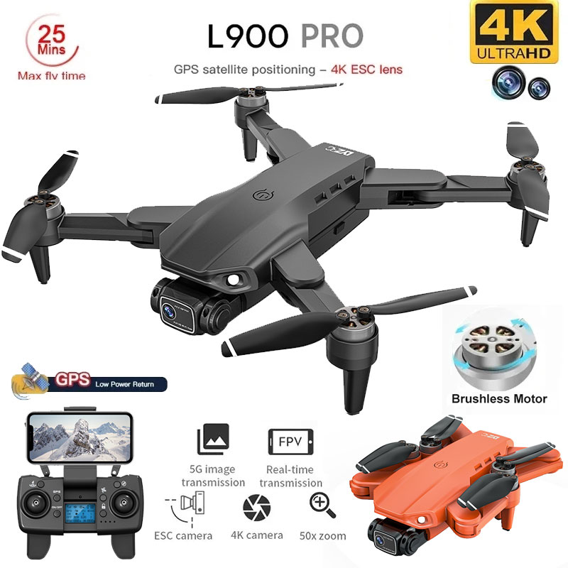 Drone Camera Lens - L900 Pro GPS Drone 4K Professionelle