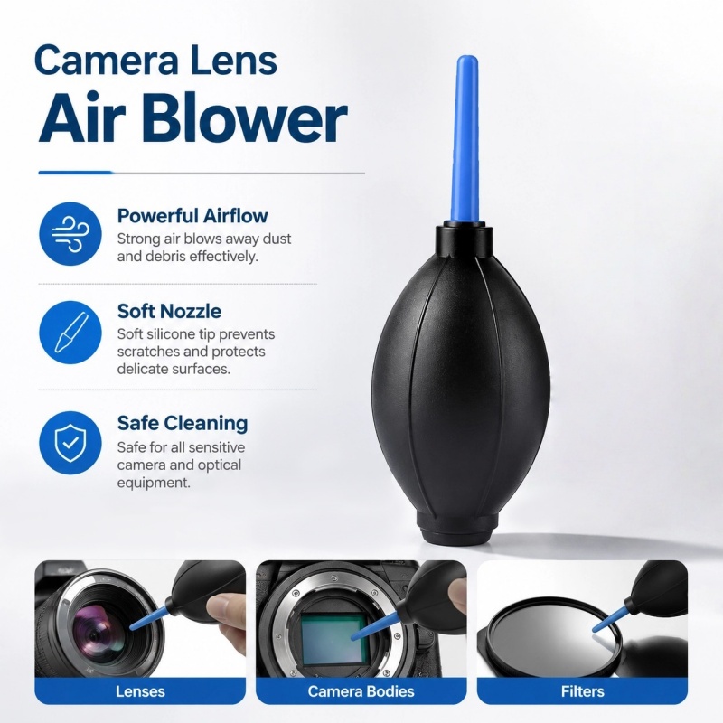 Drone Camera Filter - Superstarker Luftstaubbläser für Kamera, Drohne, Telefon,