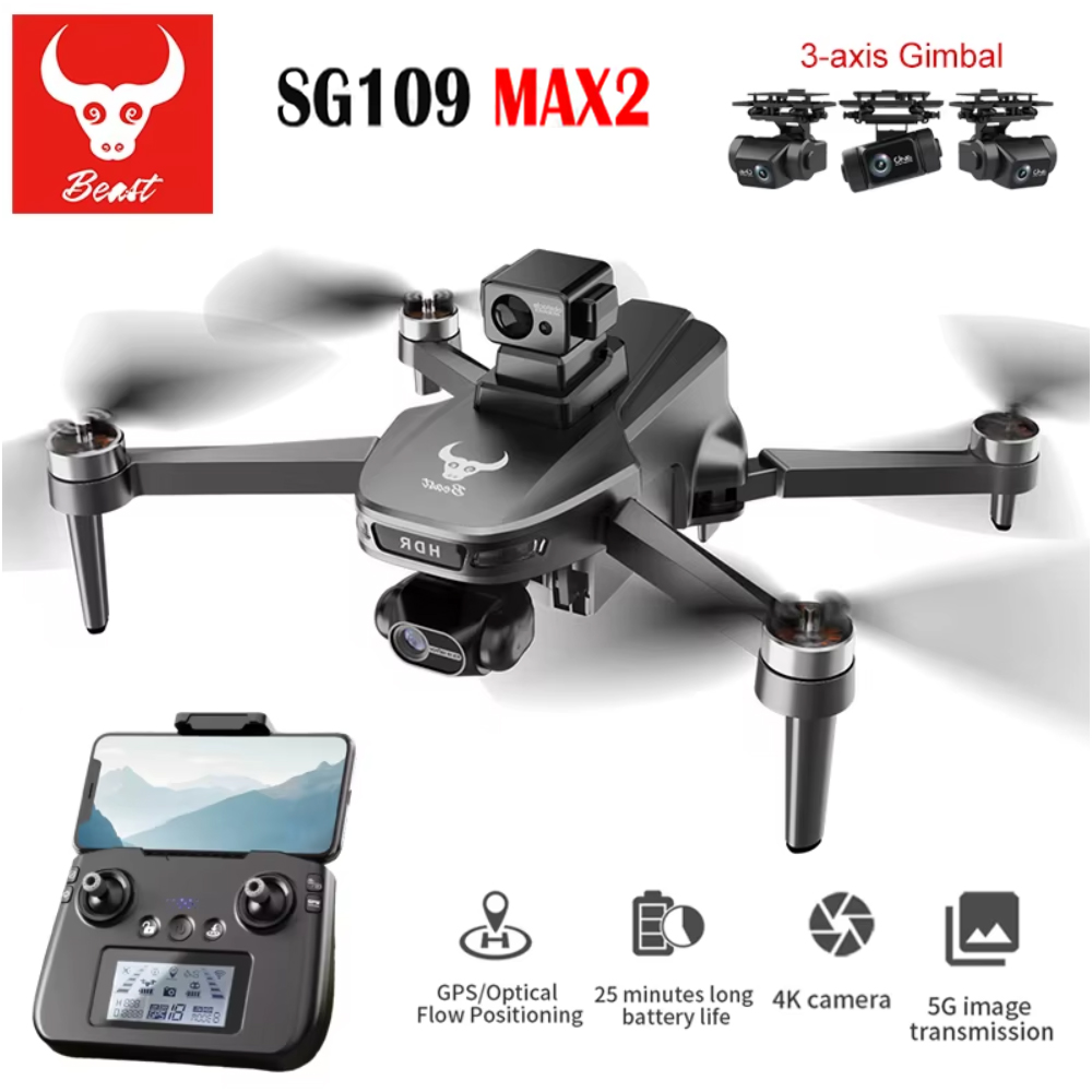 Drone Camera Professional - SG109 MAX2 Professionelle FPV 8K Kamera