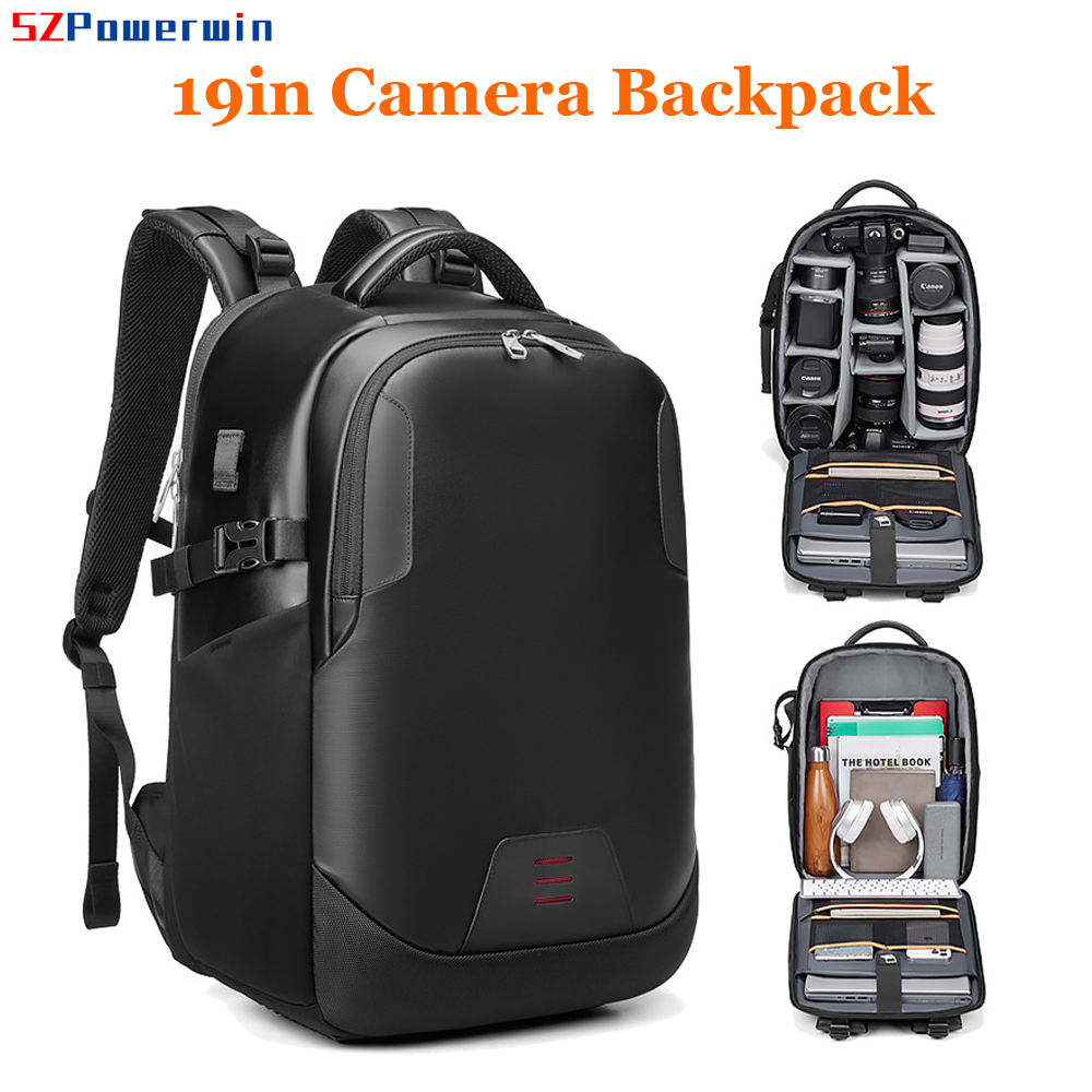 Drone Camera Case - Powerwin Neue 19 Zoll DSLR-Kameratasche Wasserdichter
