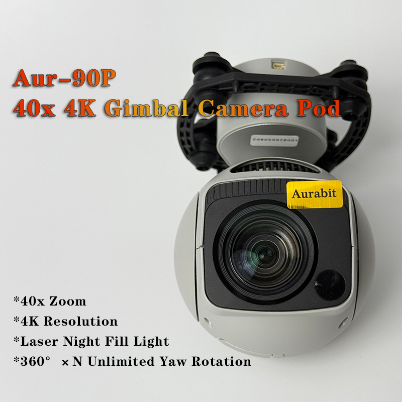 Drone Camera Night Vision - 4K 40x Hybrid-Zoom 8,3MP 3-Achsen-Gimbal Kugelförmige