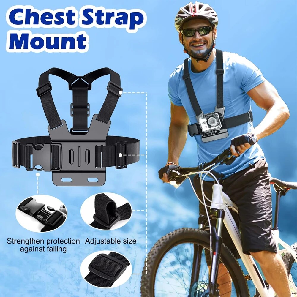 Handy-Kopf- und Brustgurt-Halt – Drone Camera Action Bewertung und Preis