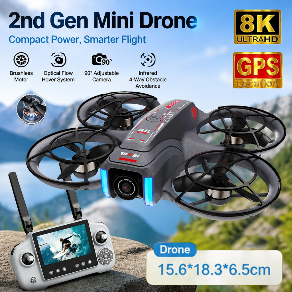 Neue 2. Generation AE21 GPS-Dr – Drone Camera Professional Bewertung und Preis